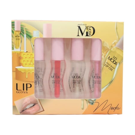 مجموعة ملع شفاه من مودا بيوتي 4 قطع