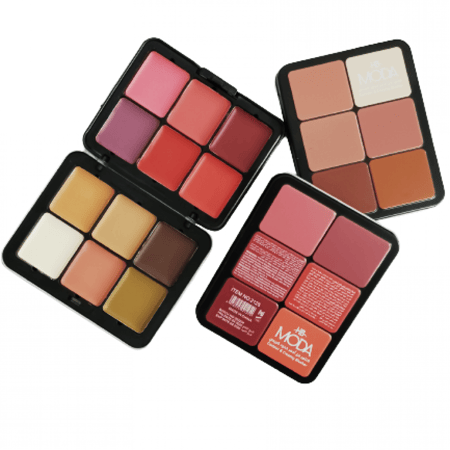 كنتور كريم مع احمر خدود كريمي من مودا