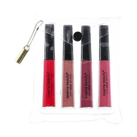 مجموعة أحمر الشفاه اللامع من لاف مي بيوتي