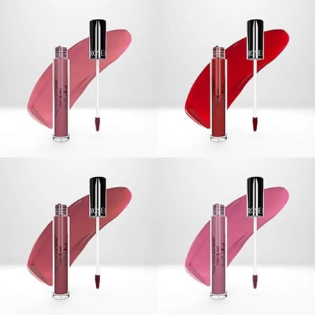 مجموعة ليب كلوس كريمي ثابت مات 6 قطع من روز بيري