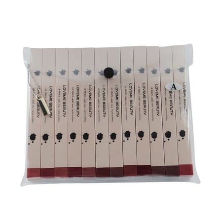 محدد شفايف 12 درجة مختلفة من لافمي بيوتي