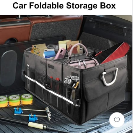 صندوق احتياطي لحفظ الأغراض في سيارة vertik