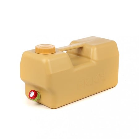 جركل البركة 20 لتر مع علبة الصابون ( بيج )