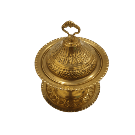 تمرية نحاس نقش يدوي