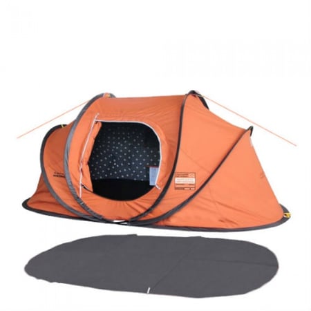خيمة المبيت الشتوية مبطن 2.5 × 1.5 متر باكثرمن للون