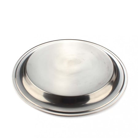 تبسي (صحن) استيل هندي - أكثر من مقاس