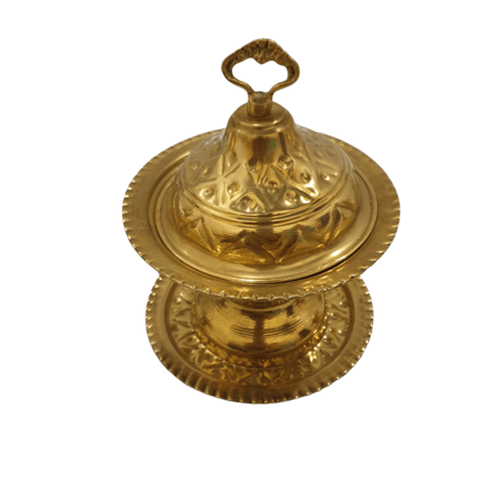 تمرية نحاس نقش يدوي