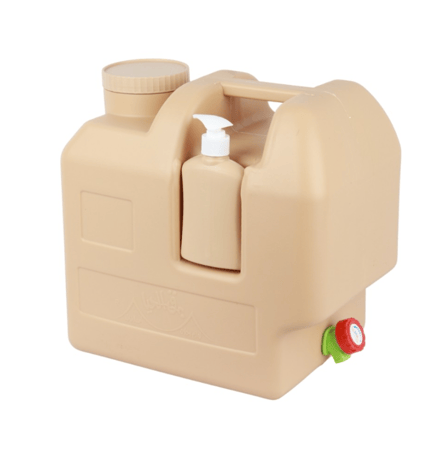 جركل 20 لتر مع علبه صابون