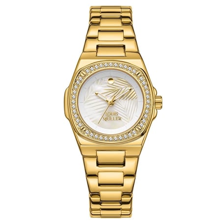 ساعة نسائية من لادون بلون ذهبي