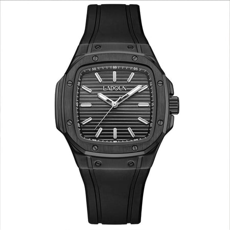 ساعة رجالية من لادون لون أسود