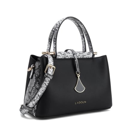 شنطة نسائية لون أسود من لادون