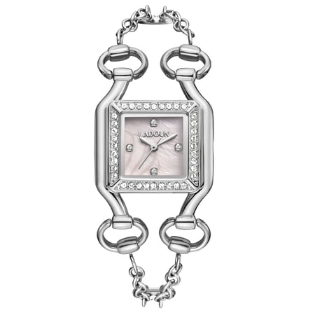 ساعة فضية نسائية