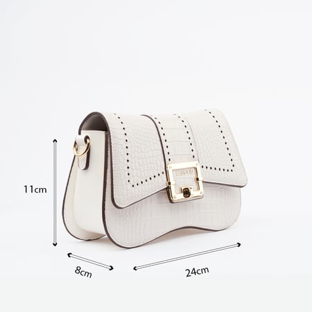 شنطة نسائية من لادون بلون بيج