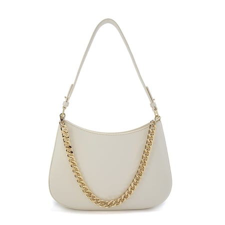 شنطة نسائية - لون أبيض - لادون