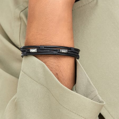 أسوارة رجالية - لون أسود - لادون