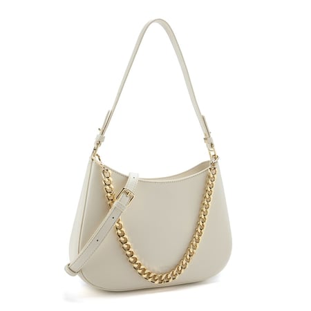 شنطة نسائية - لون أبيض - لادون