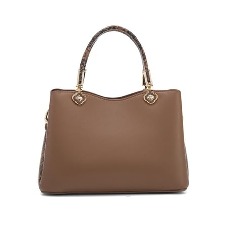 شنطة نسائية لون بني من لادون