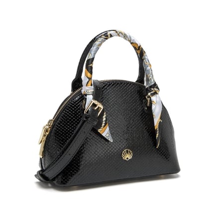 شنطة نسائية لون أسود من لادون