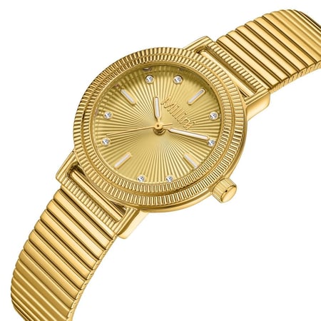 ساعة نسائية من لادون بلون ذهبي