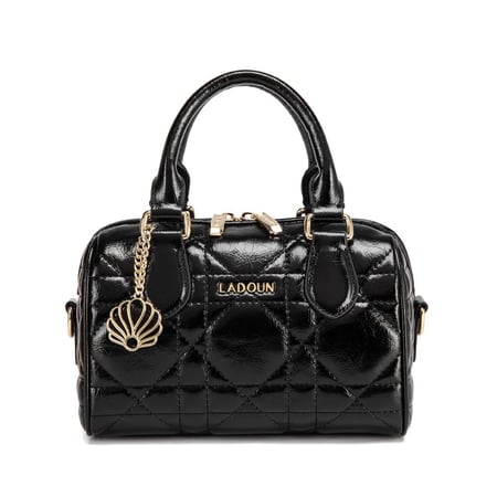 شنطة نسائية لون أسود من لادون