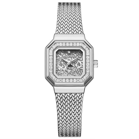 ساعة نسائية ستيل لون فضي من  لادون