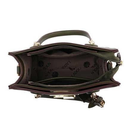 شنطة نسائية من لادون بلون زيتي