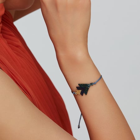 أسوارة نسائية - لون أزرق - لادون