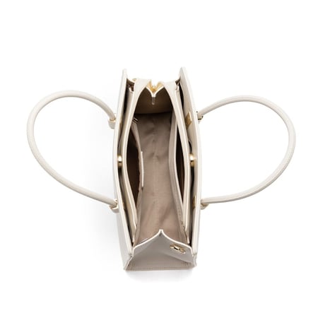 شنطة نسائية - لون أبيض - لادون