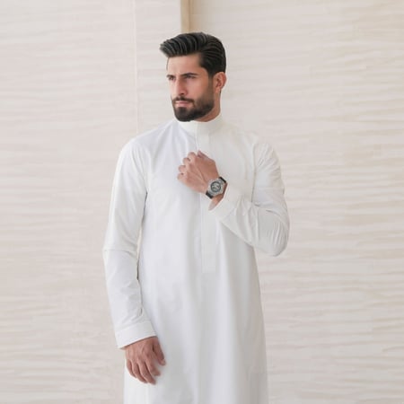 ساعة شفافة سوار اسود من لادون