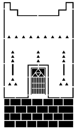 استينسل ( بيت شعبي ) الدرعية
