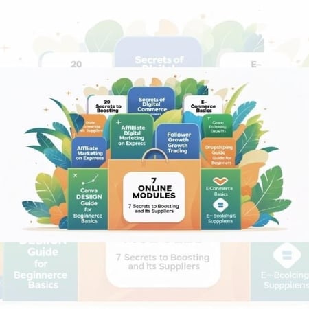 7 دورات قابلة لإادة البيع