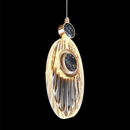 علاقي ليد ذهبي ثلاث اضاءات بعده مقاسات