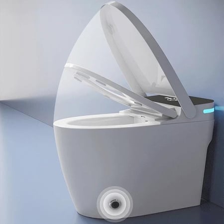 كرسي حمام فرنجي ذكي ابيض