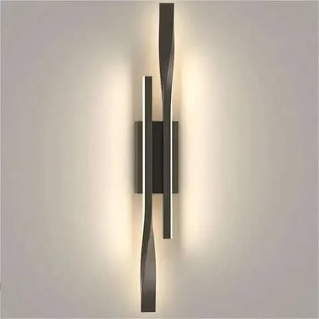 ابليك جداري ليد مودرن تعمل بالبطاريه بثلاث اضاءات متوفر لونين