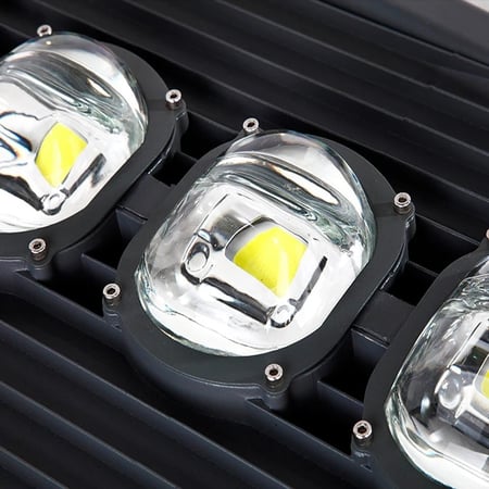 كشاف شارع خارجي اصفر 3  عدسات