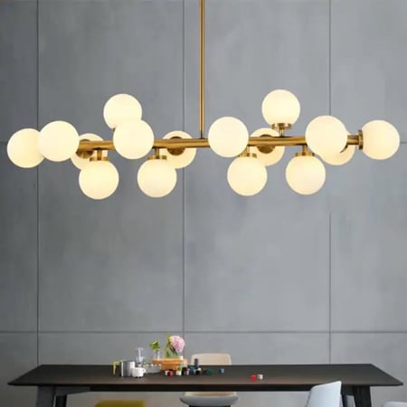 ثريات اضاءه داخليه اسقف  تصميم عصري متوفر 4 مقاسات