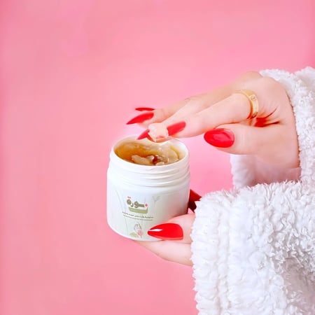 صابونية تفتيح الوجه والرقبه والمناطق الحساسة