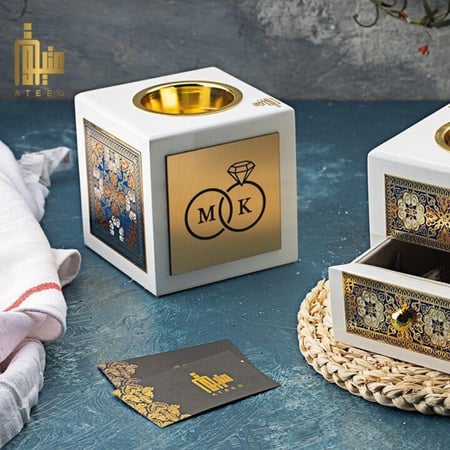 المبخرة الكلاسكية (أبيض)