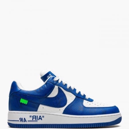 LOUIS VUITTON AIR FORCE 1 LOW "Virgil Abloh - White/Blue"