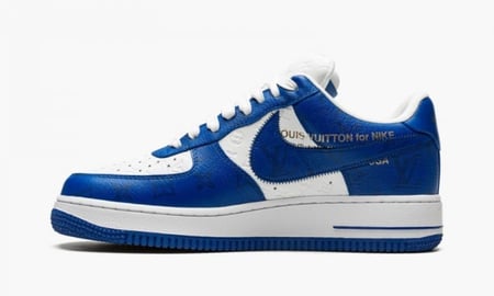 LOUIS VUITTON AIR FORCE 1 LOW "Virgil Abloh - White/Blue"