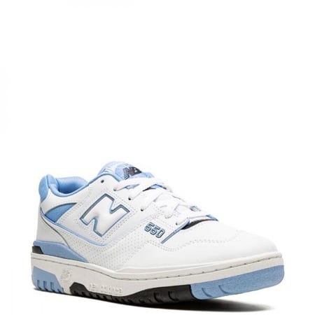 New Balance 550 Unc White University Blue