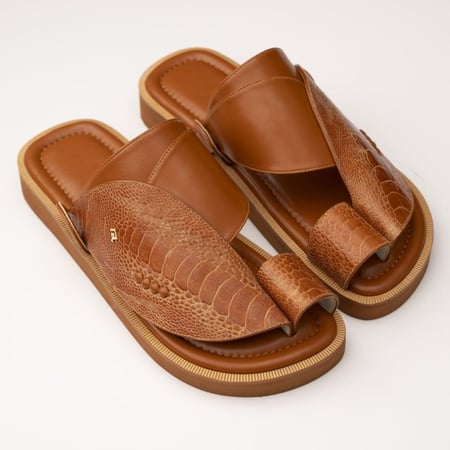 جلد ساق نعام اشقر