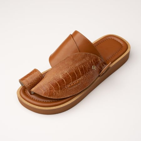 جلد ساق نعام اشقر