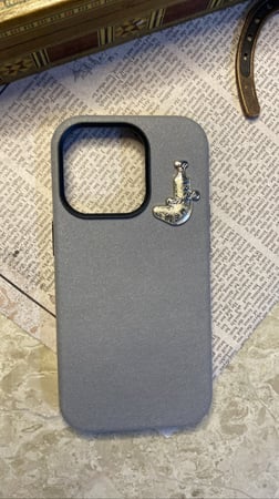 استيكر شارة الجنبية  "فضي"