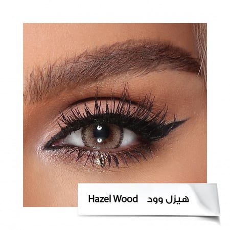 عدسات امارا لون  هيزل وود Amara hazel wood