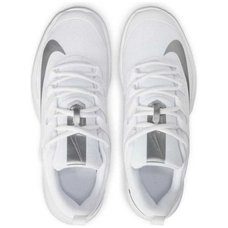 Nike Court Vapor Lite Shoes White Metallic Silverer