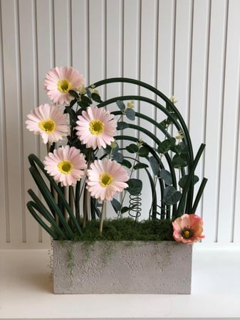 فازة بالورد