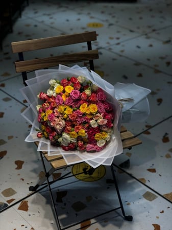 باقة مكس بيبي روز