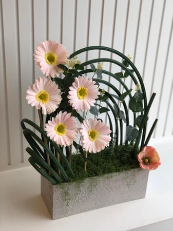 فازة بالورد