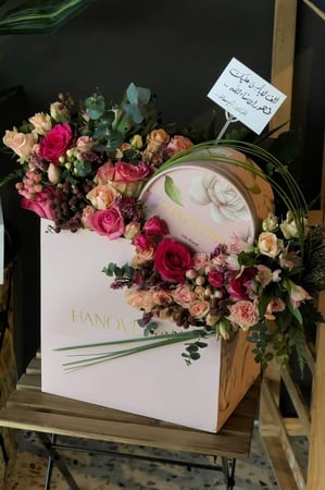 كيس ورد و شوكليت